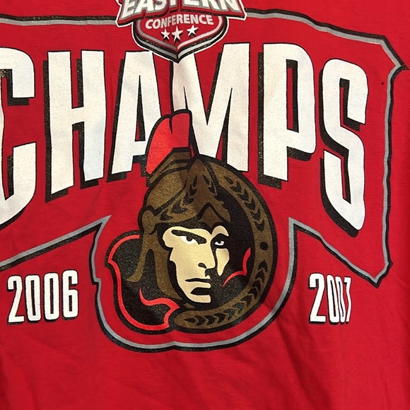 Red NHL Eastern Conference Champs T-Shirt - Picture 4 of 5